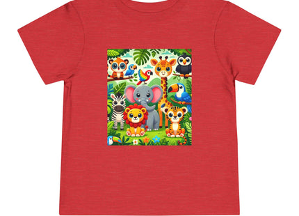 Jungle Friends Parade Toddler Short Sleeve Tee