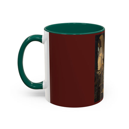 Raphael and his Muse in the Atelier by Vincenzo Abbati Colorful Mugs (11oz, 15oz)