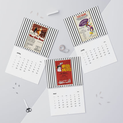 Iconic Vintage Posters Wall Calendars (2025)