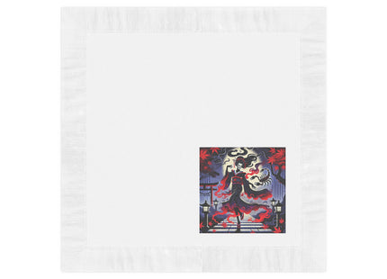 Halloween Sorceress White Coined Napkins