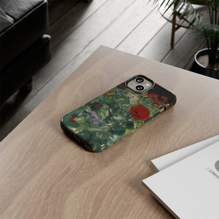 Poppies (A Study of Poppies for Carnation, Lily, Lily, Rose) by John Singer Sargent Phone Cases