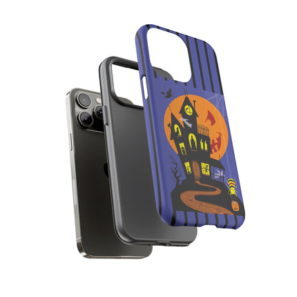Halloween Night at the Haunted House Phone Cases