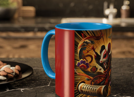 Theatrical Mouse on a Mission Colorful Mugs (11oz, 15oz)