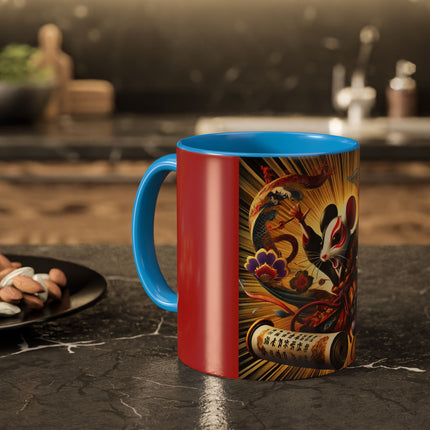 Theatrical Mouse on a Mission Colorful Mugs (11oz, 15oz)