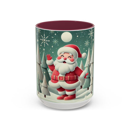 Santa's Joyful Night Colorful Mugs (11oz, 15oz)