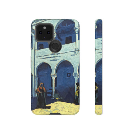 Courtyard of Moroccan Riad by George Gaudion Phone Cases
