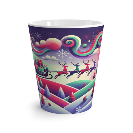 Festive Reindeer Flight Latte Mug