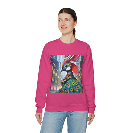 Techno Plumes Unisex Heavy Blend™ Crewneck Sweatshirt
