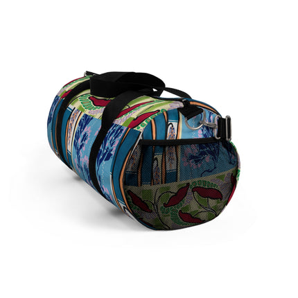 Floral Pattern II by Emile-Alain Séguy Duffle Bag