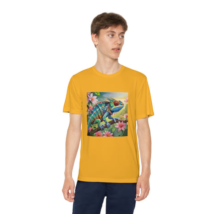 Camouflage Chameleon Youth Competitor Tee