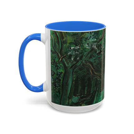 Route en forêt by Raoul Dufy Colorful Mugs (11oz, 15oz)