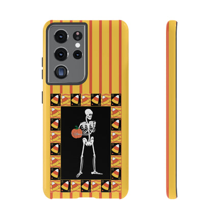 Candy Corn Skeleton Phone Cases
