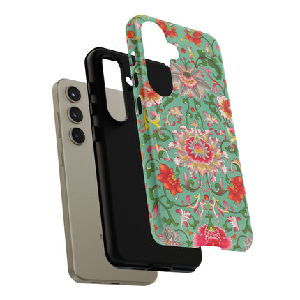 Colorful Floral Pattern by Owen Jones Phone Cases