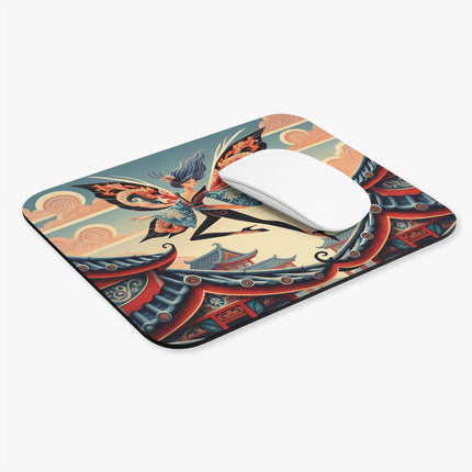 The Dragon Fairy of the Temple Mouse Pad – Mythic Grace & Ancient Power