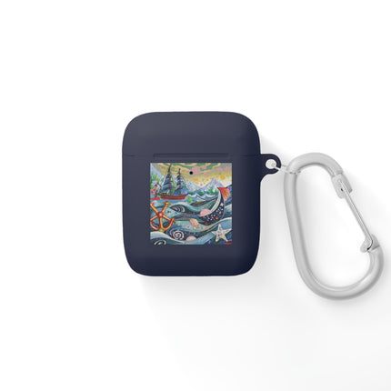 Nautical Patterns AirPods Case Cover