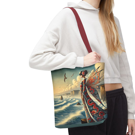 The Coastal Fairy Tote Bag – Serene Grace & Oceanic Magic