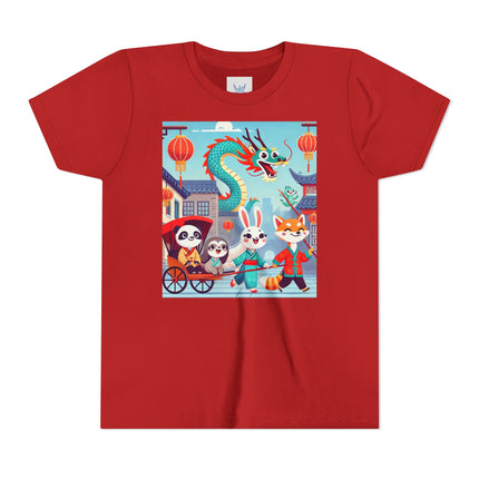 The Little Dragon and Friends Youth Short Sleeve Tee