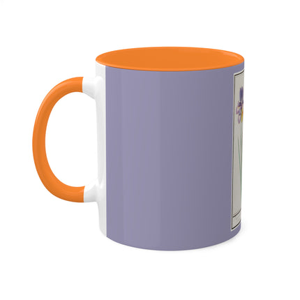 Iris, Iris sibirica by Anselmus Boëtius de Boodt Colorful Mugs, 11oz