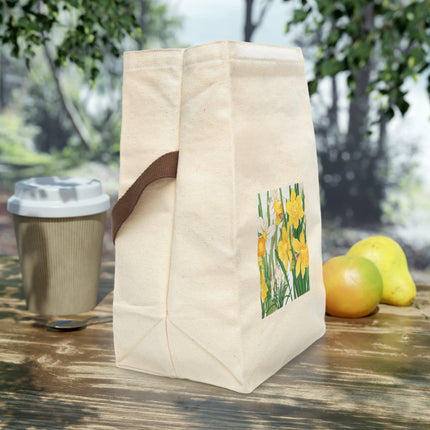 Daffodil by Tanigami Kônan Canvas Lunch Bag with Straps