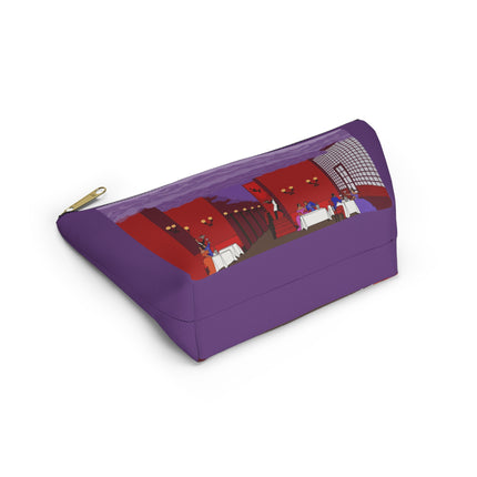 Midnight Toast Cosmetic Bag – Parisian Romance & Art Deco Charm