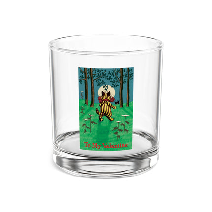 Peekaboo by Louis Wain Rocks Glass, 10oz