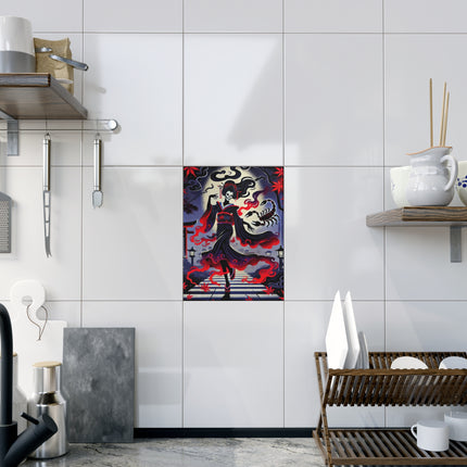 Halloween Sorceress Ceramic Tile