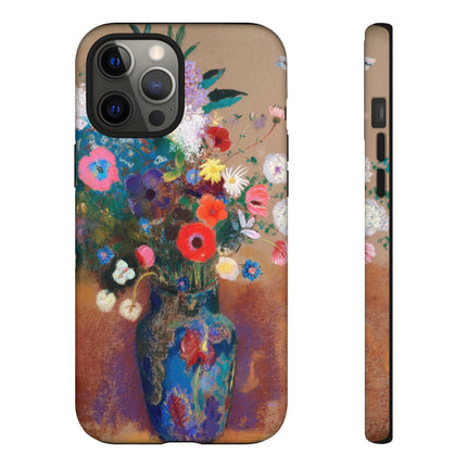 Bouquet of Flowers by Odilon Redon Phone Cases