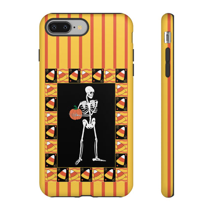 Candy Corn Skeleton Phone Cases