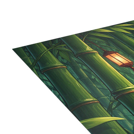 🐼🏹 The Bamboo Forest Archer Greeting Card – Whimsical Animal Adventure