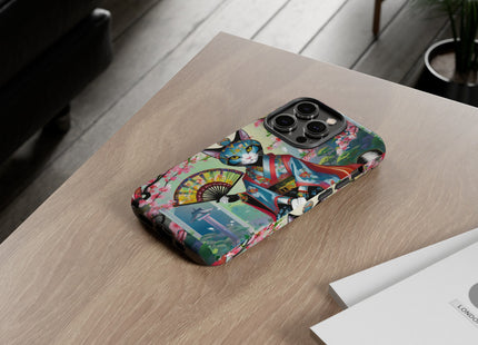 Cyberpunk Geisha Phone Cases