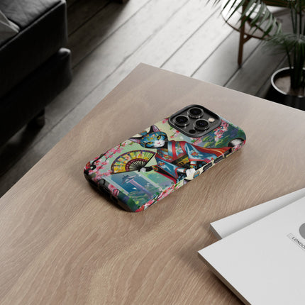 Cyberpunk Geisha Phone Cases