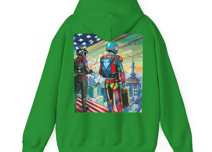 NSA Cyber Punk Computer Hacking Team – Heavy Blend™ Hooded Sweatshirt