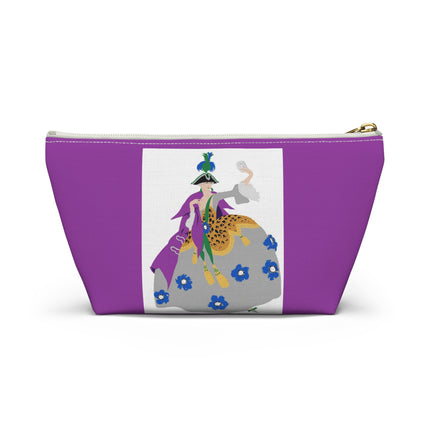 Masquerade Marquise Cosmetic Bag – Art Deco Glamour & Carnival Mystique