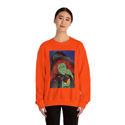 Mirror, Mirror A Witch's Touch Women’s Unisex Heavy Blend™ Crewneck Sweatshirt