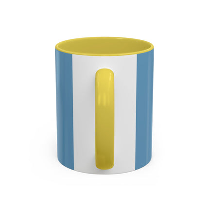 🎿❄️ The Winter Garden Skier Colorful Mug – Whimsical Holiday Fantasy
