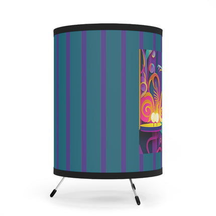Dance of the Skeleton Ballerinas Tripod Lamp