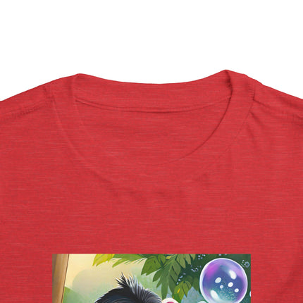 Bubble Magic in the Jungle Toddler Short Sleeve Tee