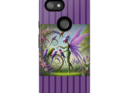 Lavender-Winged Fairy Phone Cases