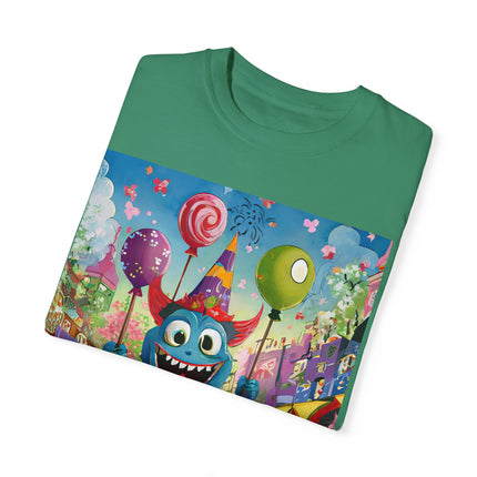 Monster Parade Madness Unisex Garment-Dyed T-shirt