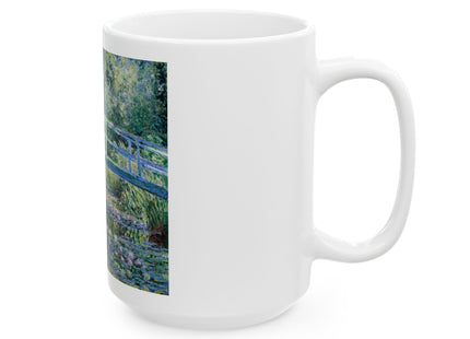 Water Lilies and Japanese Bridge by Claude Monet Ceramic Mug (11oz, 15oz)