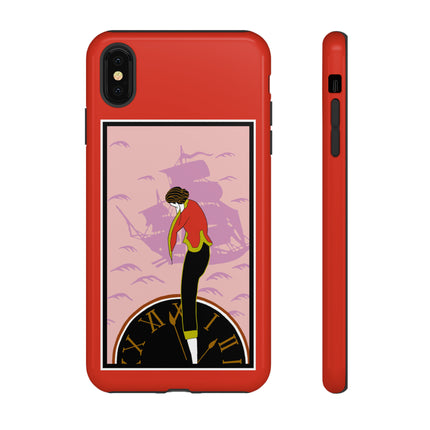 Woman Waiting for her Beloved at 1:59 by Kobayashi Kaichi Phone Case