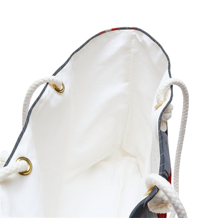 ☔🌹 The Scarlet Rainstorm Promenade Weekender Bag – Art Deco Motoring Elegance