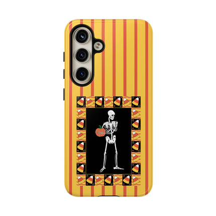 Candy Corn Skeleton Phone Cases