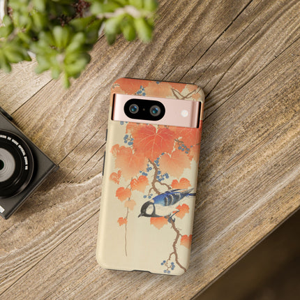 Japanese Bird and Branch by Ohara Koson Phone Cases