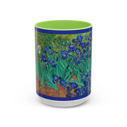 Irises by Vincent Van Gogh Colorful Mugs (11oz, 15oz)