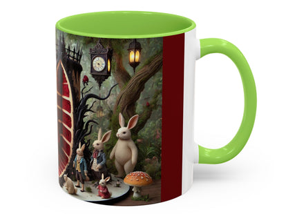 Malice in Wonderland – Gothic Halloween Colorful Mugs (11oz, 15oz)