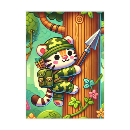 Stealthy Stripes Postcard Bundles (envelopes included) - Bundles of 10, 30, 50 Pieces