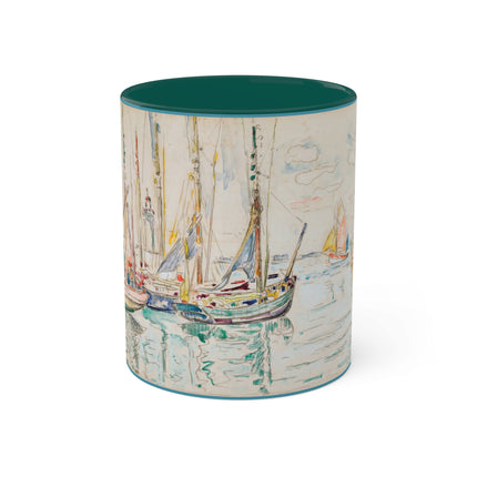 Groix by Paul Signac Colorful Mugs, 11oz