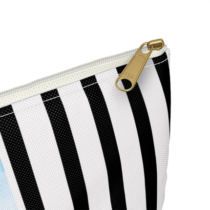 Playful Waves and Fashion Follies Accessory Pouch – Vintage Art Deco Design