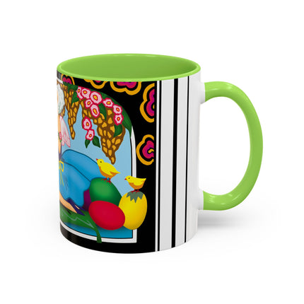 Blooms and Chicks Colorful Mugs (11oz, 15oz)